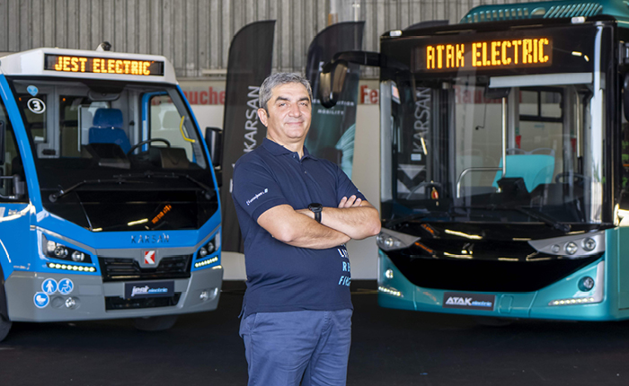 Karsan’ın elektrikli otobüsü Atak Electric görücüye çıktı