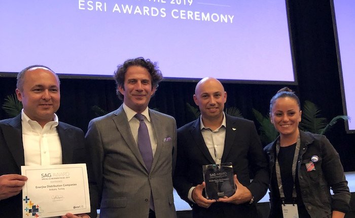 Enerjisa’ya Coğrafi Bilgi Sisteminde Özel Başarı Ödülü