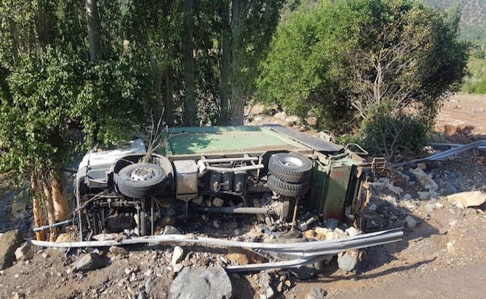 Sivas’ta HES su kanalı patladı