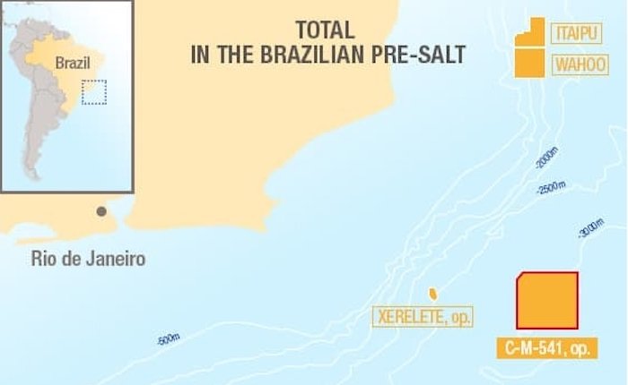 Total ortaklığı Brezilya derin sularında petrol ve gaz arayacak
