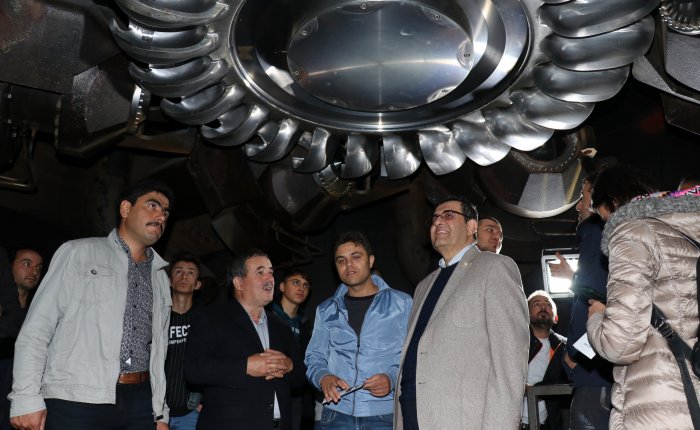 ÇEDAŞ’tan öğrencilere Akköy 2 HES ve Doğankent HES gezisi