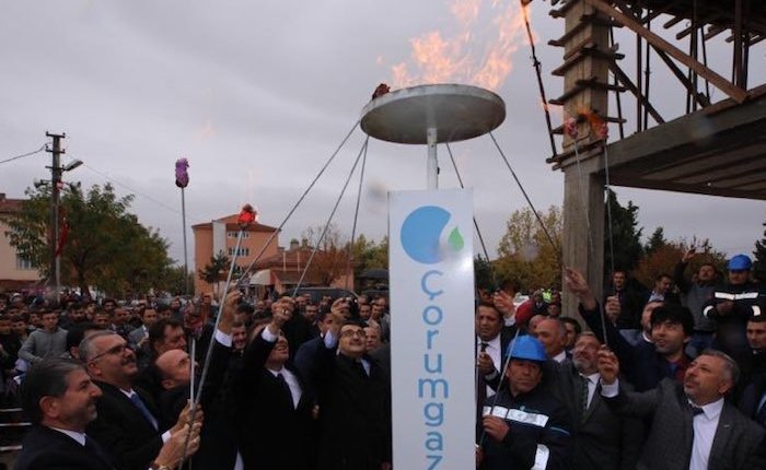 Çorum’un üç ilçesi daha doğalgaza kavuştu