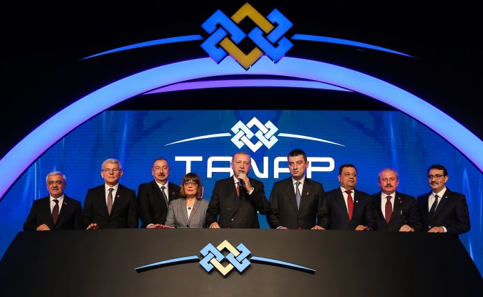 Erdoğan: TANAP barışçıl vizyonun nişanesi