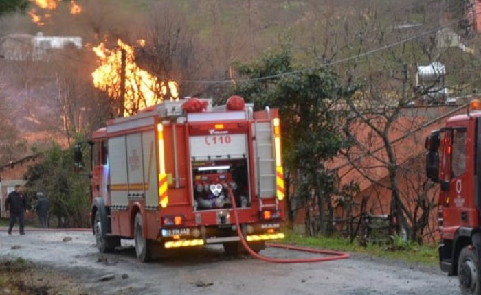 Ordu’da doğalgaz hattında patlama
