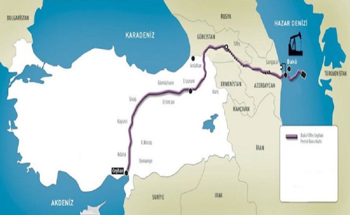 Azerbaycan'ın BTC üzerinden petrol ihracatı azaldı