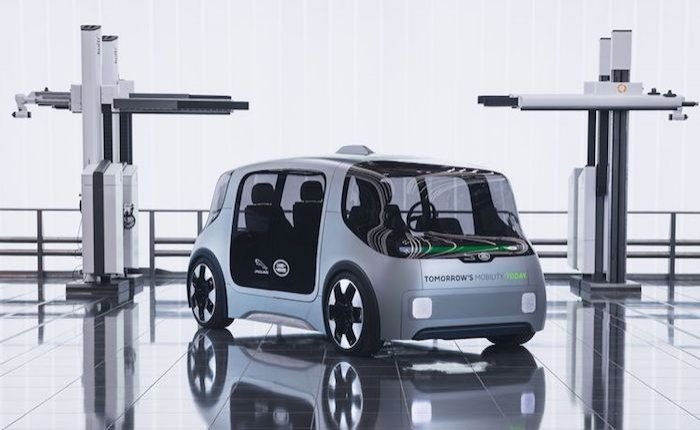 Jaguar sürücüsüz elektrikli aracını tanıttı