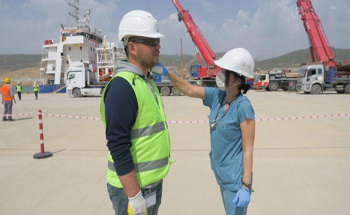 Akkuyu NGS’den koronavirüsle mücadele önlemleri