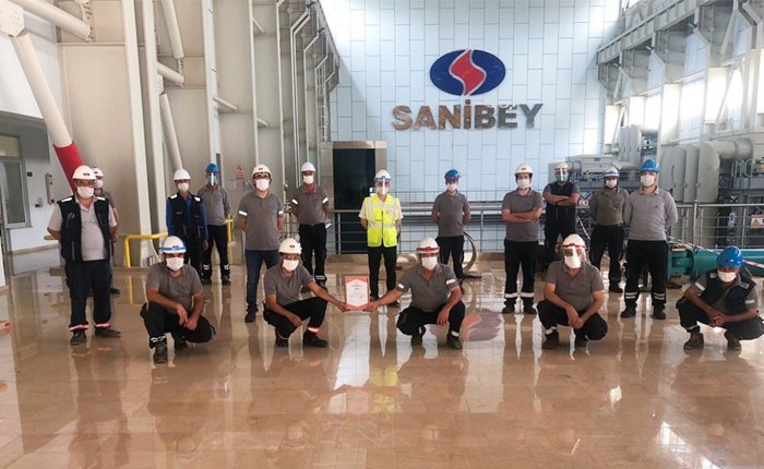 Sanibey HES’e TSE Covid-19 Güvenli Üretim Belgesi