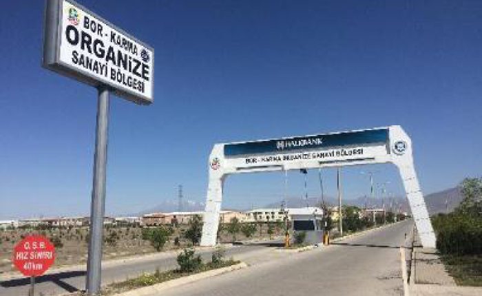 Niğde Bor Karma Deri İhtisas OSB YG-AG şebekesi yaptıracak