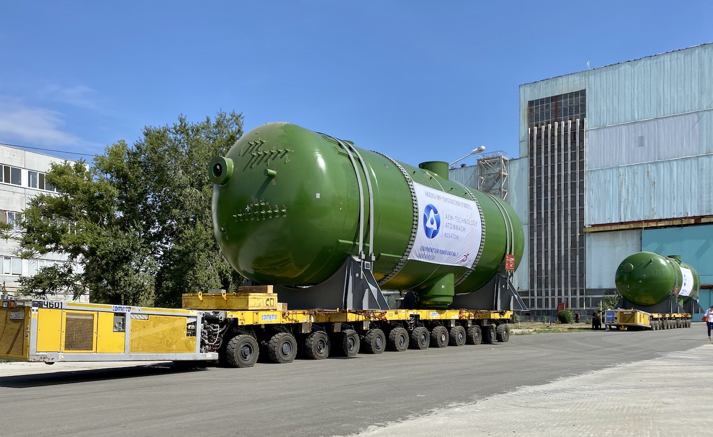 Akkuyu NGS’nin buhar jeneratörleri yola çıktı