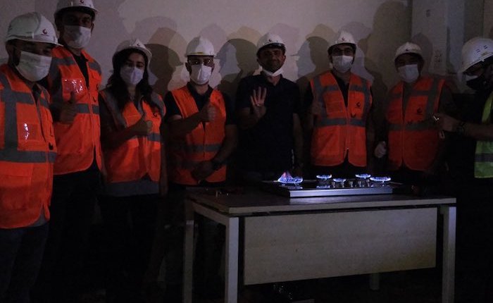 Gazbir yeşil hidrojeni doğalgazla harmanladı