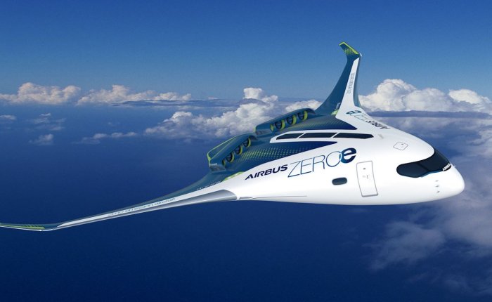 Airbus’tan sıfır emisyonlu uçak için 3 konsept