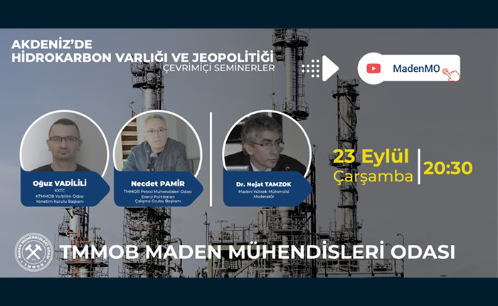 Maden MO Akdeniz hidrokarbonlarını konuşacak