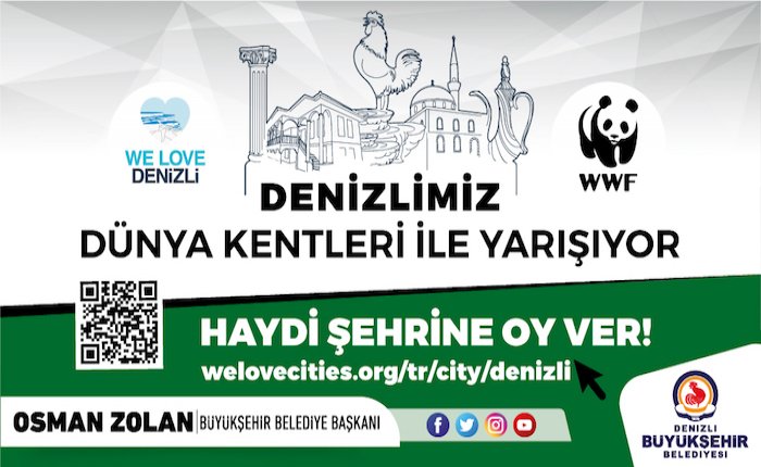 Denizli Dünya kentleri ile yarışıyor