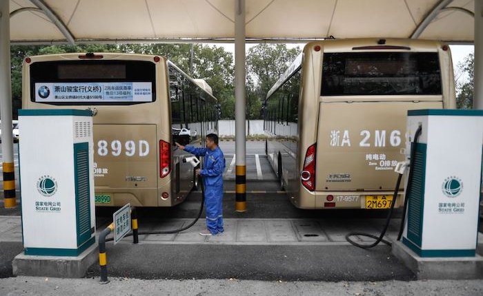 Çin’de otobüslerin yüzde 60’ı elektrikli