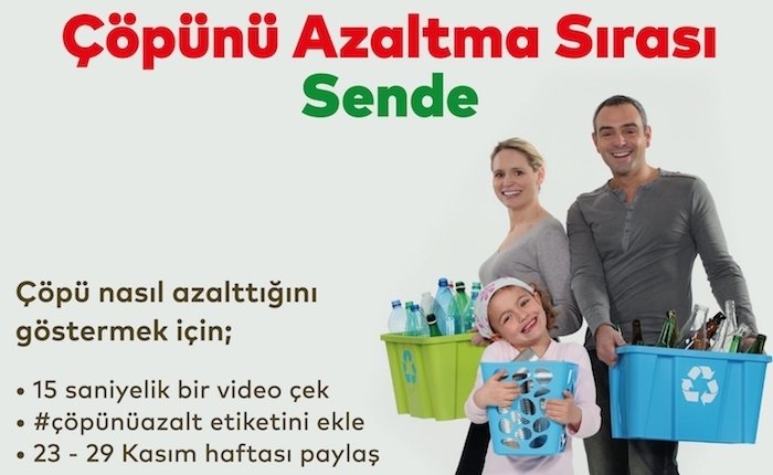 İBB atık azaltımı için kampanya başlattı