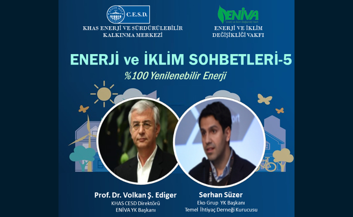5. Enerji ve İklim Sohbetleri 22 Aralık’ta