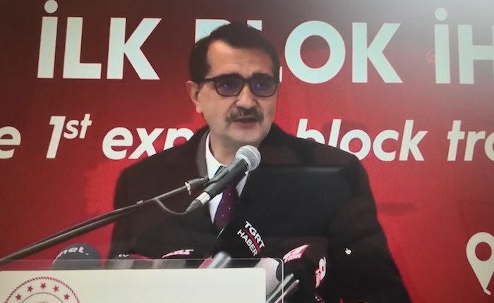 Türkiye’nin bor treni Çin’e uğurlandı