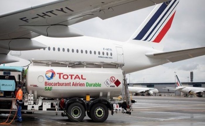 Fransa Kanada uçuşu biyoyakıtla gerçekleştirildi