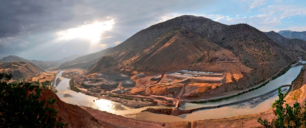 Beyhan - I Barajı ve HES projesi inşa ediliyor