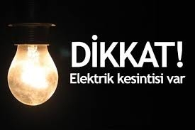 Samsun Canik ve İlkadım`da elektrik kesintisi