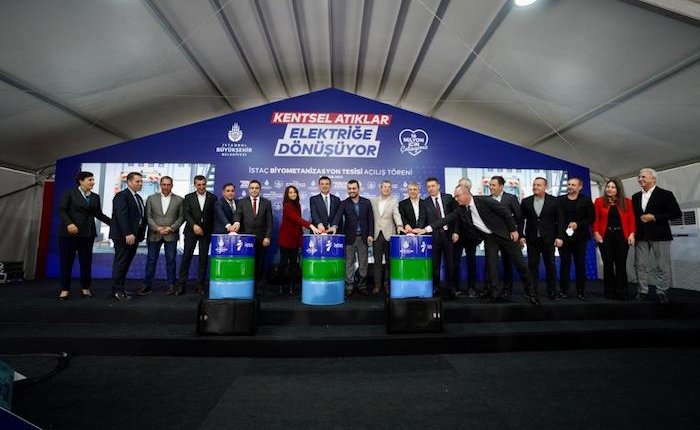 İBB Kemerburgaz Biyometanizasyon Tesisi’ni açtı