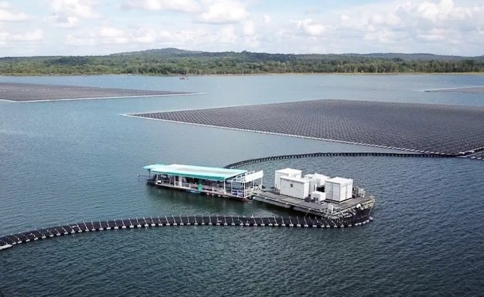 Tayland’da 58.5MW’lık yüzer güneş santrali devrede