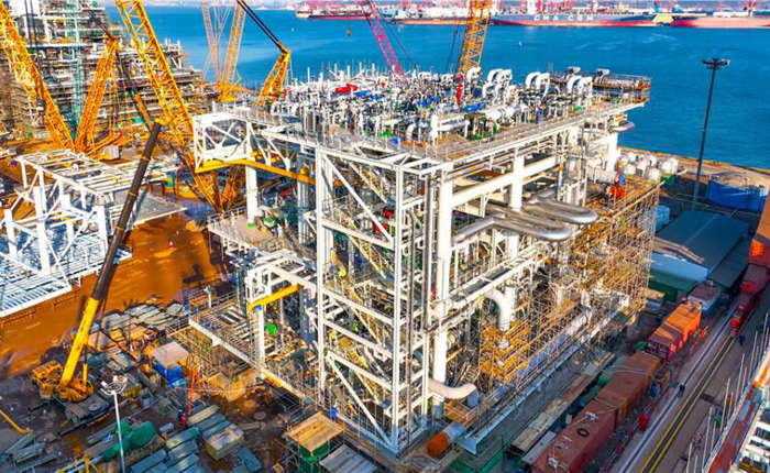 Çin yapımı doğalgaz proses modülü Kanada’ya teslim edildi