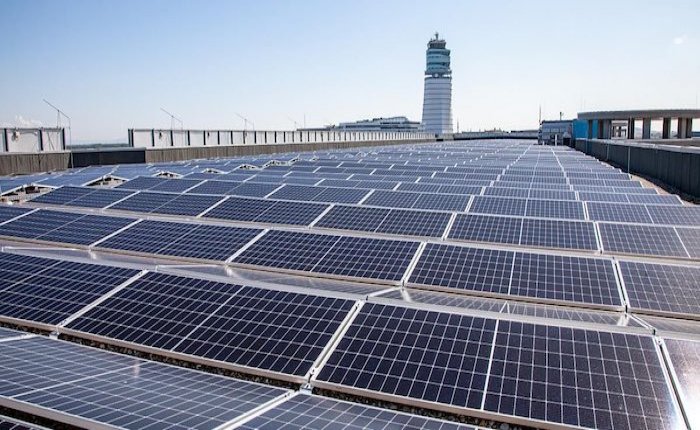 Viyana Havalimanı elektriğinin üçte birini güneşten karşılayacak