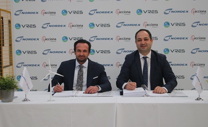 Hamzabeyli RES’in türbinleri Alman Nordex’ten
