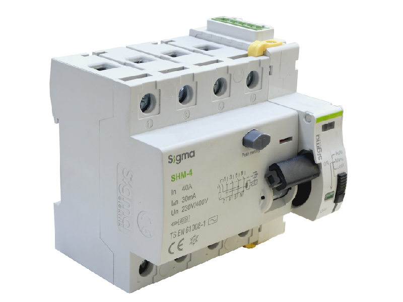 Sigma’nın yeni kaçak akım şalterleri güvenliği artırıyor