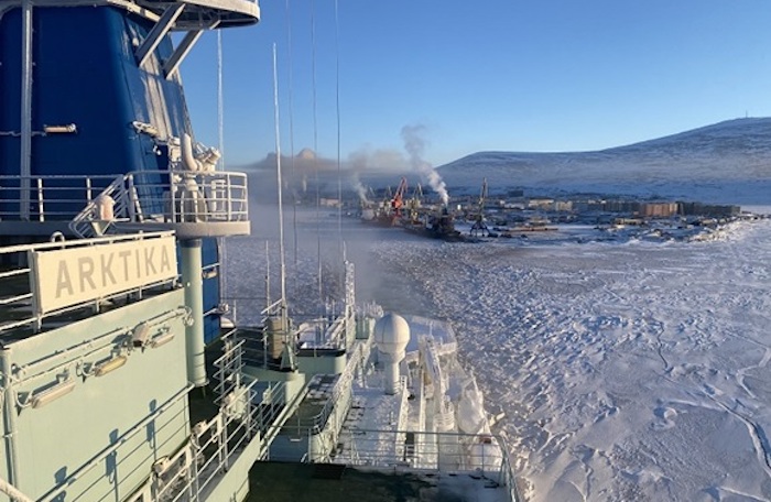 Nükleer enerjili buzkıran gemisi Arktika ilk seferine çıktı