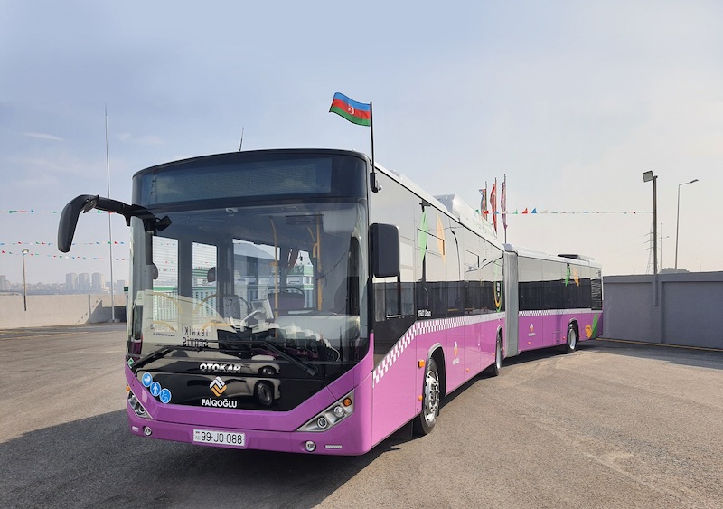 Otokar’ın doğalgazlı otobüsleri Azerbaycan’da