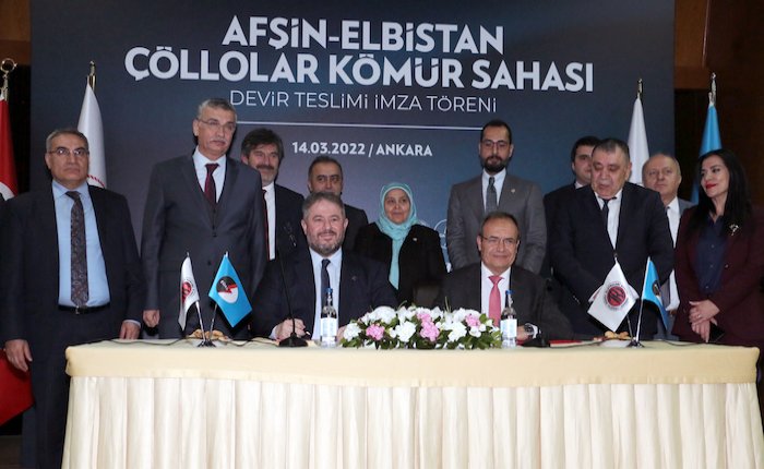 Çöllolar Kömür Sahası TKİ’ye devredildi