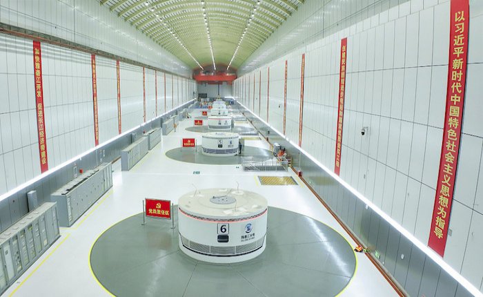 Çin’de 3 bin MW’lık HES elektrik üretmeye başladı