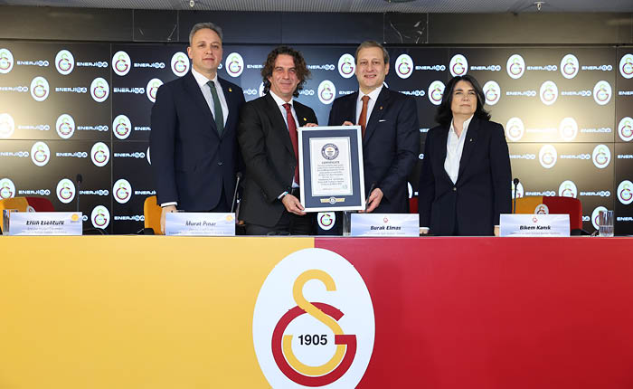 Ali Sami Yen çatı GES kurulu gücüyle Rekorlar Kitabı’na girdi