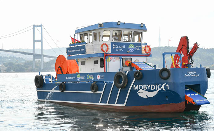 Garanti BBVA ve TURMEPA Marmara’da 10 ton atık topladı