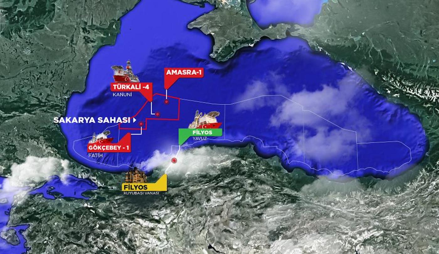 Türkiye ilk kuyubaşı doğalgaz vanasını denize indiriyor 