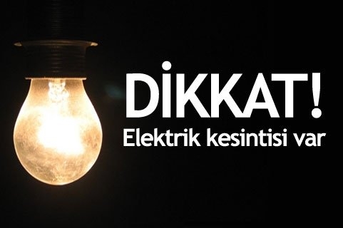 Sancaktepe`de elektrik kesintisi