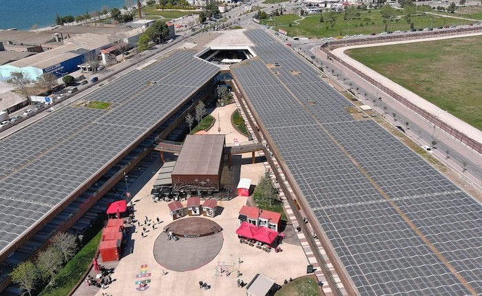 Çanakkale’deki 17 Burda AVM elektriğini güneşten kaşılayacak