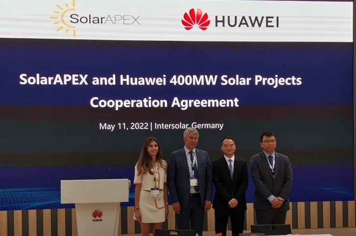 Huawei ve SolarAPEX, güneş enerjisinde işbirliği yapacak