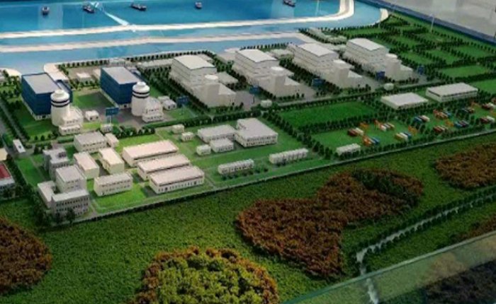 Çin Xudapu NGS’de yeni ünite temelini attı