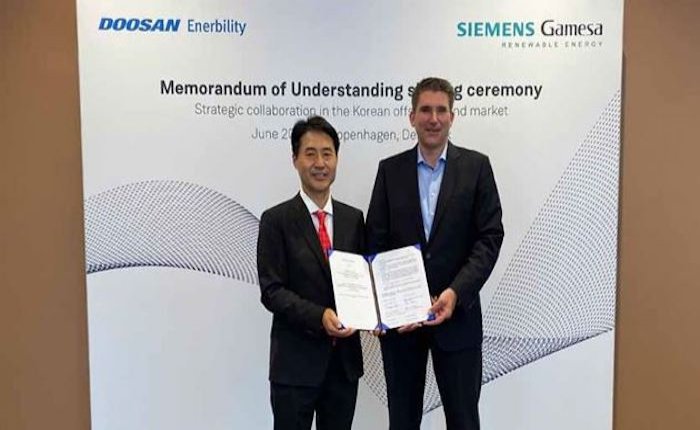 Siemens Gamesa’dan Kore ile denizüstü RES işbirliği 