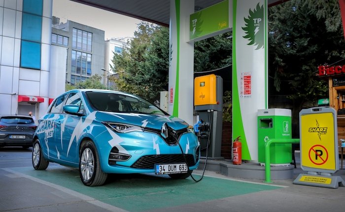 Sharz, elektrikli araç şarj işletmecisi oldu