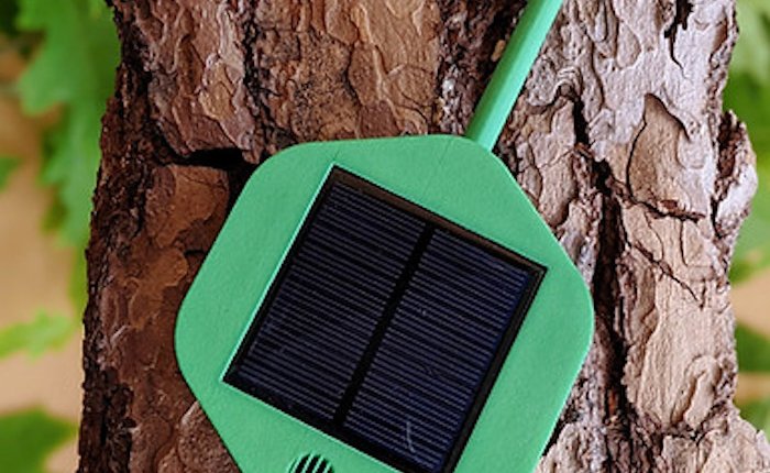 Orman yangınlarında güneş enerjili sensör ağı önlemi