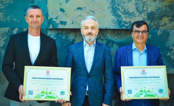 CK’dan Barut Otelleri’ne 10 milyon kWh yeşil elektrik