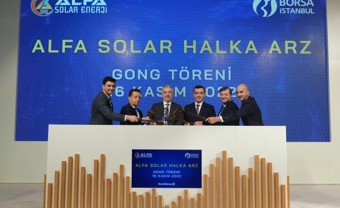 Alfa Solar’ın halka arz büyüklüğü 538,2 milyon lira