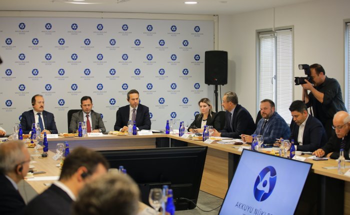TBMM Heyeti Akkuyu NGS sahasını ziyaret etti