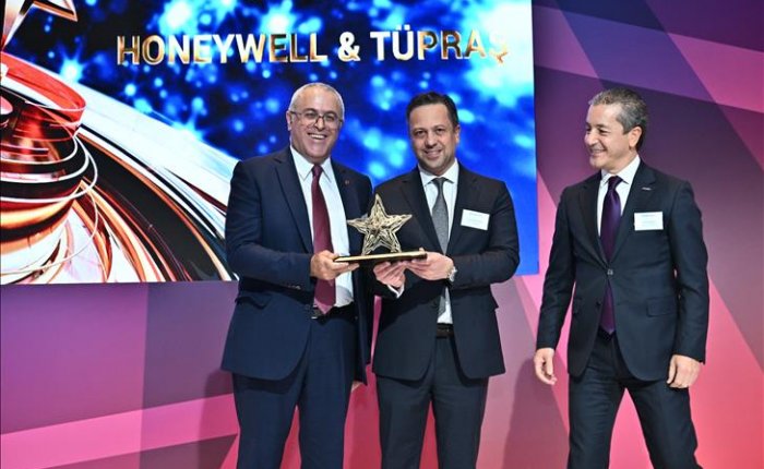 Tüpraş ve Honeywell’in biyoyakıt projesi ödül aldı