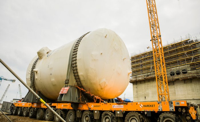 Akkuyu NGS’de pasif kor su basma sistemi kuruldu